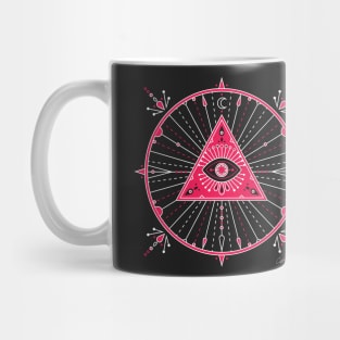 Evil Eye Mandala Mug